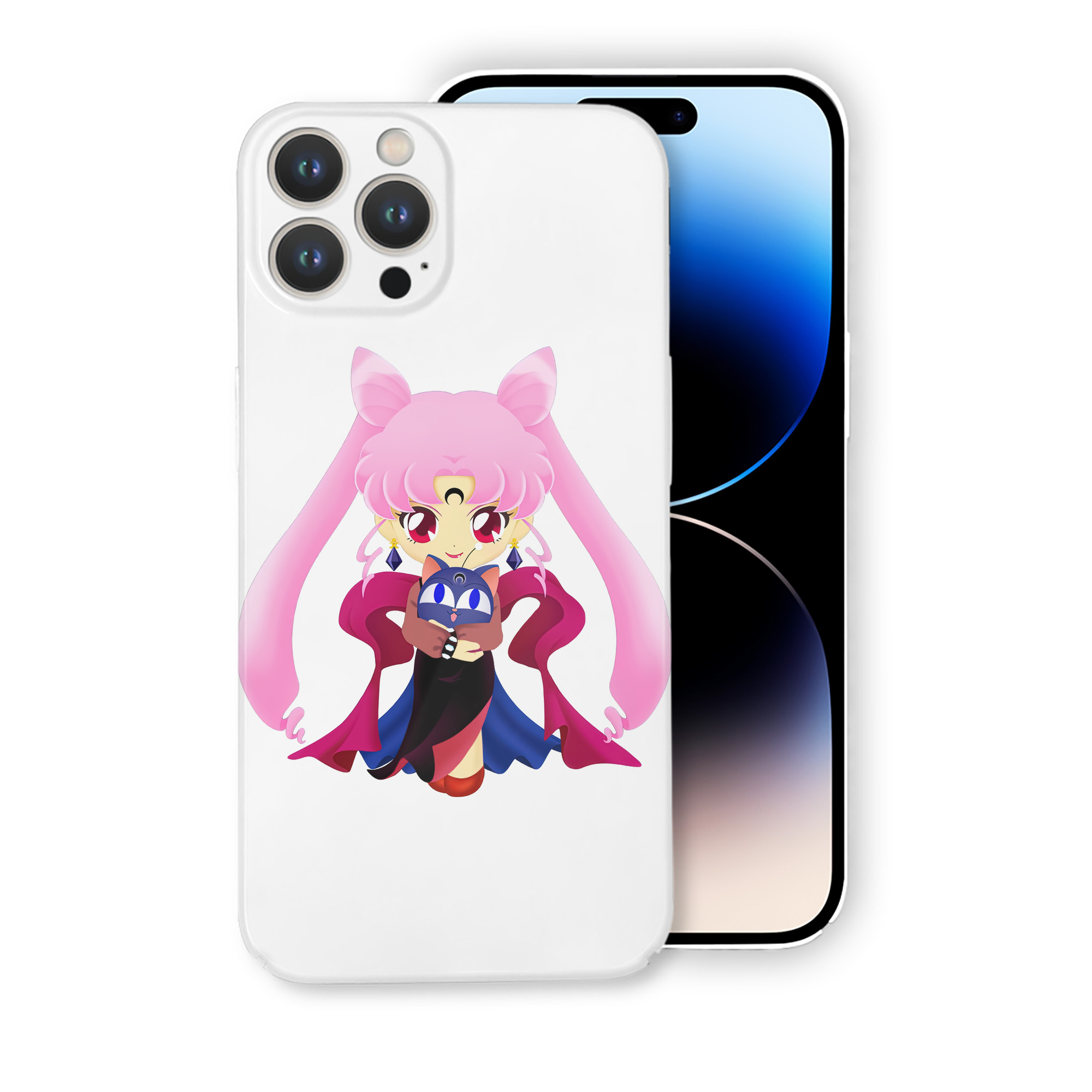 （画像用） 美少女戦士セーラームーン ちびうさ Sailor Moon Chibiusa Tsukino Usagi Small Lady Serenity 【iPhone 14シリーズ対応】ハードケース